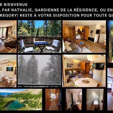 Le Lodge Des Marmottes - Calme, Cosy, Vue Nature Les Orres Extérieur photo